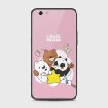 Oppo F3 Plus Cover - SkinLee HQ Infinity Glass Case (Soft) - Cute Trendy Animated Character - SKINLEE-684-1-860-82. 