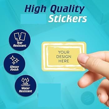 Custom business Stickers Thank You For Your Order Gift decoration Sticker Personalized logo Business Labels