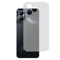 Realme note 50 Back Protector Carbon Fiber Matte Soft Skin SheetFor Realme Note 50. 