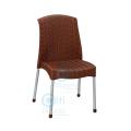 Plastic Chair Ratan outdoor/indoor Plastic Chair - Chocolate. 