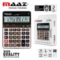 MAAZ_Desktop Office Calculator Model CT-2229C, 14 Digit_Dual Power Solar & Battery High Quality Calculator. 