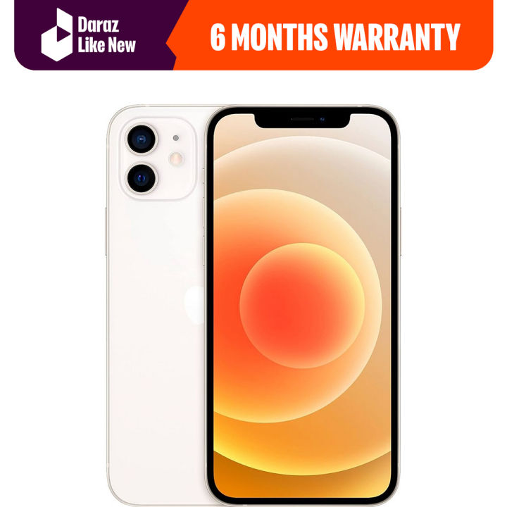Apple iPhone 12 128 GB - NON PTA Factory Unlocked (FREE CHARGER & COVER) - Daraz Like New Phones