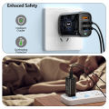 Real 85W GaN USB Type C Charger QC3.0 Quick Charge PPS PD 65W 30W Fast Charging For iPhone 15 14 Pro MacBook Laptop Ipad Samsung EmotionaE. 