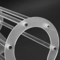 Clear Acrylic Hair Hoop Headband Storage Holder for Women and Girls. 
