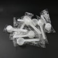 50pcs White Plastic 5 Gram 5g Scoops/spoons For Food/milk/washing Powder/medicine Measuring. 