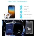 Multifunctional NFC Smart Ring Intelligent Stainless Steel Wearable Connect NFC Finger Ring Waterproof Magic Wear Finger Digital Ring for Android Phone Men. 