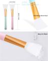 Set of 4 Facial Applicator Brushes for Applying Facial Mask, Soft Silicone Facial Cleansing Brush Pad Cosmetic Scrapers.. 