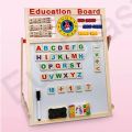 Magnetic Wooden Board for Kids - Education Board for Kids, Slate Board, Doodle Board for kids, Writing Board, ABCD Magnetic Letters with Board. 