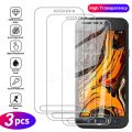 （For Xcover 4）3PCS For Samsung Galaxy Xcover 4 4S 5 Screen Protector 2.5D HD Tempered Glass for Samsung X cover 4 4S 5 Front Protective Glass. 