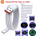 Original Xiaomi 33W 55W 67W 120W USB Type C Turbo Charger Cable For Mi 6A Type-C Fast Charging Data Cable  For Pocco  Black Shark Phones , Fast transmission, Stronger compatibility Mi Turbo Charge Type C Cable Note 11 Pro+ 5G 11T Pro K50s K50 PRO. 