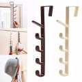 5 Level Door Hook Multi-Functional Adjustable Door Straps Hanger Hat Bag Coat Clothes Rack Organizer Hooks Handbag Bag Storage. 