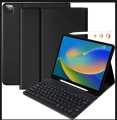 Keyboard Case for iPad Pro 11 inch Black 2022/2021/2020 (2nd/3rd/4th Generation) with Detachable Wireless Keyboard, iPad Pro 11 inch case with Keyboard and Pencil Holder. 
