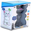 Talking tom cat for kids light and music. 