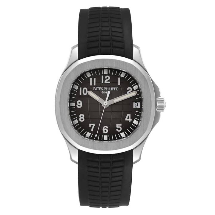 Mens Watch  Patek Philippe Aquanaut Steel Rubber Strap Mens Watch