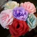 Funny DIY Crepe Paper Handmade flowers Production material paper Packing Material Thickened wrinkled paper Wrapping Paper. 