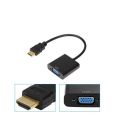 HDMI To VGA Converter Computer Cable Laptop Cable HDMI Cable Display HDMI Cable Converter HDMI To VGA Cable Multicolor Projector Cable. 