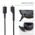 For SteelSeries Arctis 7 5 3 Gaming Headset Sound Card Audio Cable with 3.5mm Right Angled Male to Female Cable Adapter. 