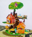 DIY 3D Jigsaw Puzzle Toys Paper and EPS Foam Board for Kids and Adults Fun and Creative DIY Toy Model Building kit for Kids Toys for Girls and Boys. House Series. 
