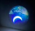 Sky Moon Galaxy Usb Power Rgb Remote Control LED Night Light Lamp Astronaut Proyector Star Projector with Bluetooth Speaker. 