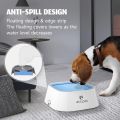 ELS PET Dog Bowl No Spill, Pet Water Bowl No Drip Slow Water Feeder Cat Bowl, Pet Water Dispenser 35oz/1L Travel Water Bowl for Dogs, Cats uk import. 