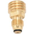 Propane Gas Adapter Converts POL LP Tank Service Valve to QCC1/Type1- Old to New. 