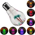 USB  Bulb Humidifier  With Colorful Changing Lights  Bulb Humidifier For Room.. 