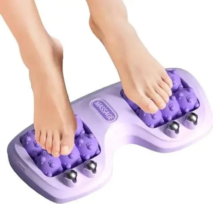 Premium Foot Massager Roller – Acupressure Reflexology Foot & Leg Pain ...