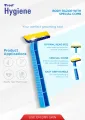Treet Hygiene Single Blade Disposable Body Razor 1s Pouch. 