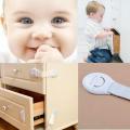 New Good Quality Protection Door Lock Cabinet Wardrobe Refrigerator Safety Safe Cloth Belt Lock for Kid Child Baby Drawer Security. 