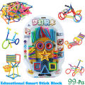 Educational Early Learning Creative Smart Stick Building Blocks Brain Toys for kids Boys Girls - Bricks Puzzle Sticks Buildings Brick Block Toy For Children - 99 Pcs. 