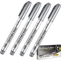 Metallic markers Golden And Silver for wood paper plastic glass sheets rocks metal iron. 