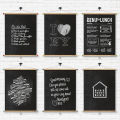 LARGE DIY Blackboard Sticker Vinyl Sheet Black Chalkboard Wall Paper- 4 Feet Self Adhesive Roll. 