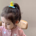 1Pc Cute Bean Sprouts Duck Crochet Hair Clip Handmade Princess Girls Hairpins GJCUTE. 