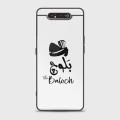 Samsung Galaxy_A80 Cover - SkinLee HQ Infinity Glass Case (Soft) - Caste Name Baloch Customized Cover - SKINLEE-670-1-995-720. 