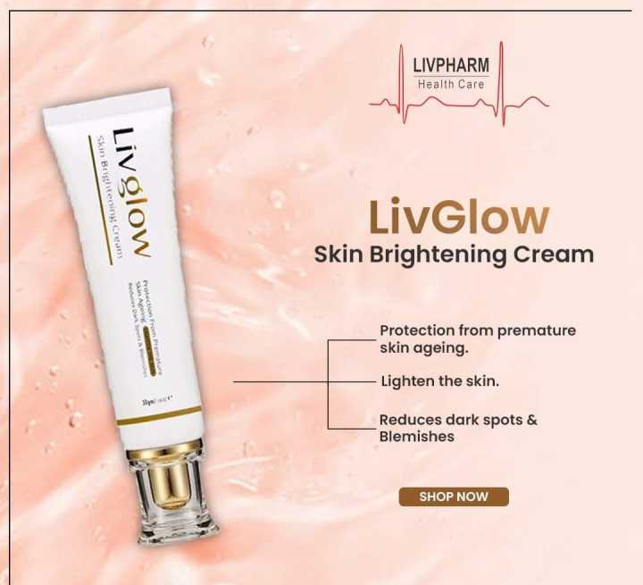 LIVGLOW%20Skin%20Brightening%20Cream%20-%2030gm%20-%20Unisex%20(Men%20&%20Women),%20Best%20Night%20Cream,%20Protection%20from%20Premature%20Skin%20Ageing,%20Lighten%20the%20Skin,%20Reduces%20Dark%20Spots%20&%20Blemishes.%20Skin%20Glow%20Cream,%20Treat%20Freckles,%20Original%20Cream%20-%20Image%205