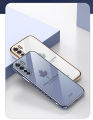 For OPPO F15 / OPPO Reno3 Cover + Wrist Strap Fashion Shiny Maple leaf Plating Square Bumper Phone Case Soft TPU Silicone Shockproof Protective Back Cover. 