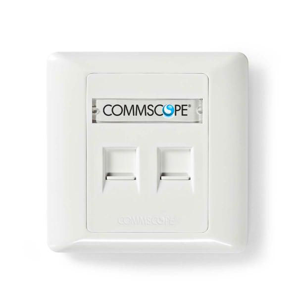 Commscope%202%20Port%20Cat6%20Face%20Plate%20Netwotking%20Socket%20_%20Dual-port%20design%20for%20flexible%20connectivity%20_%20Commscope%20CAT6%20RJ45%202%20Port%20Faceplate%20-%20Image%202