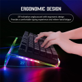 Acrylic Computer Keyboard Holder Titled Keyboard Stand Keyboard Riser, Ergonomic Keyboard Riser. 