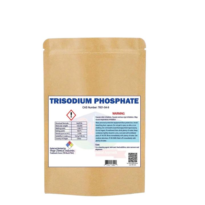 Purge Tri-Sodium Phosphate 500g - TSP - All Purpose Cleaner - Powerful Degreaser, Grease, Grime, Clearing Oil Stains - Trisodium Phosphate