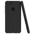 Huawei P10 Plus Matte Black Soft Silicon Back Cover Case. 