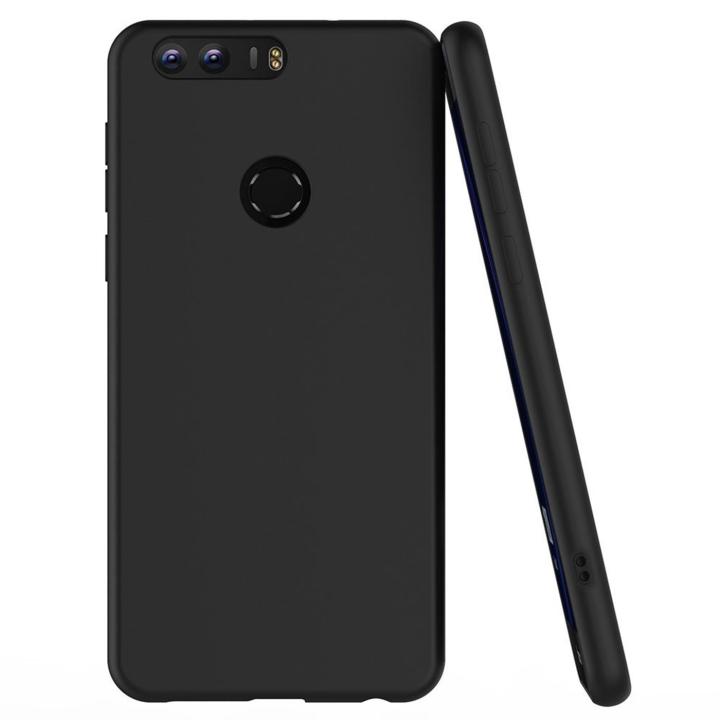 Huawei%20P10%20Plus%20Matte%20Black%20Soft%20Silicon%20Back%20Cover%20Case%20-%20Image%203