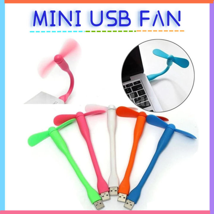 Bendable, Portable & Flexible Mini Cooling USB Fan FOR Mobile OTG Power Bank Notebook Laptop Desktop PC Desktop (1 PIECE)