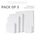 Pack Of 3 Painting Canvas Set | Square & Rectangular Canvas For Painting | 100% Small Cotton Stretched Canvas Panels | All Sizes Canvas Board for Paint Art | Strong Framed Canvas | 4x4, 6x6, 8x8, 10x10, 12x12, 12x18, 12x24, 18x24, 2ftx2ft, 2ftx3ft. 