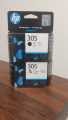 HP 305 Black And Tri-Color Original Ink Cartridge   * 2 PCS / SET*. 