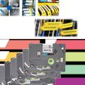 Label Tape Tze-12mm For Brother P-touch Printer Ribbon. 