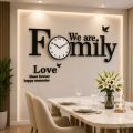 Stylish Home Wall Decoration Set | Photo Frames with Decorative Clock. 