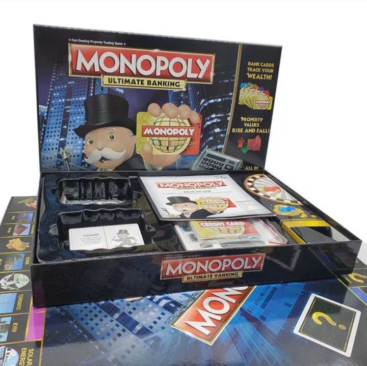 Monopoly Ultimate Banking Electronic Card Instant  English Board Game