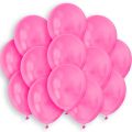 Pack of 100 - Latex Balloons - White Balloons - Black - Blue - Purple - Pink - Silver Metallic - Golden Metallic - Yellow - Green - Red Balloons - High Quality Balloons. 