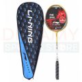 Li-Ning Woods-N90 Original Single Badminton Racket With Protective Bag | No Joint | Light-Weight Badminton Sports Racket. 