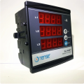 TENSE DJ-A96T THREE PHASE DIGITAL AC AMMETER PANEL METER. 